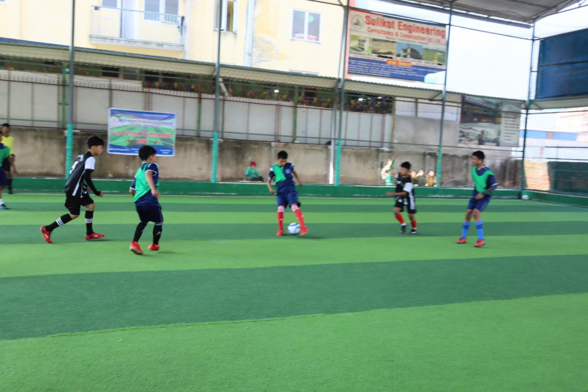 Under 12 Futsal Tournament organized by Nopso concluded