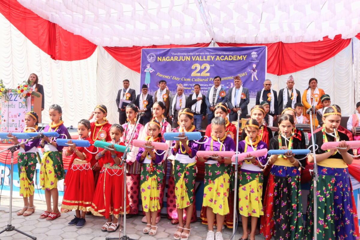 Nagarjuna Valley Academy celebrated 22nd Parents Day and Cultural Program